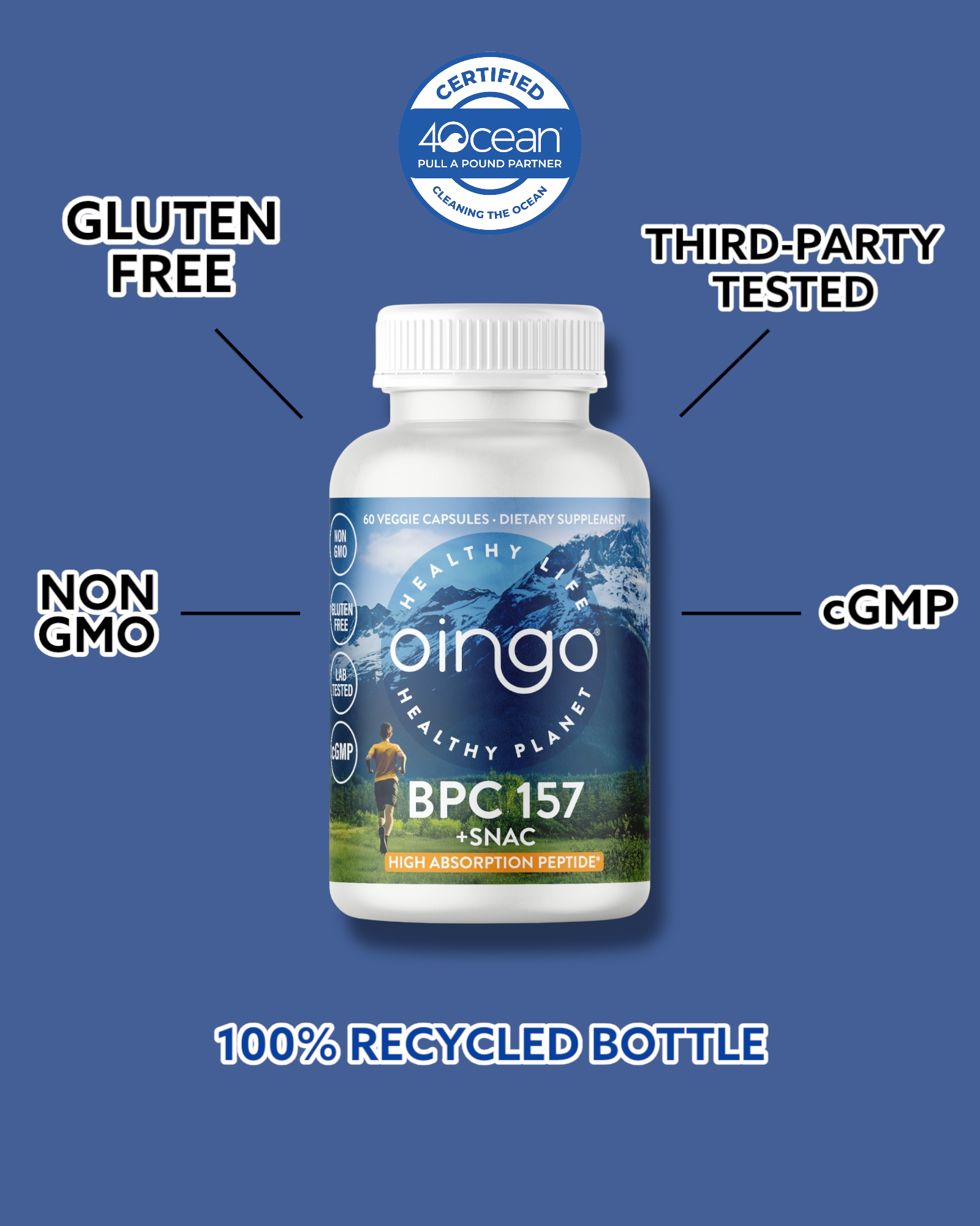 BPC-157 + SNAC | Optimize Recovery with Clean, Targeted Support Oingo BPC-157 + SNAC | Optimize Recovery with Clean, Targeted Support Oingo